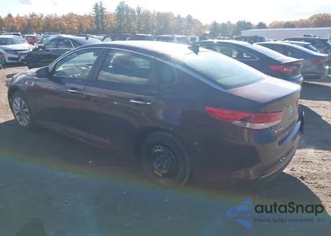 2016 Kia Optima Lx из США, поврежденный, VIN 5XXGT4L33GG082799